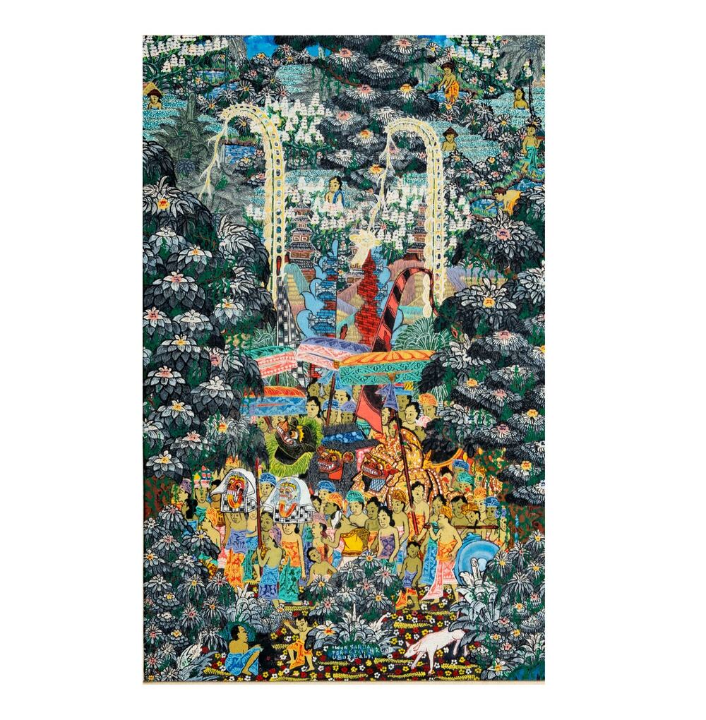 Balinese Folk Art Painting